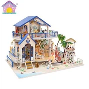บ้านตุ๊กตา DIY พร้อมไฟ