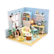 ใหม่ Mini Doll House DIY บ้านตุ๊กตา Kit